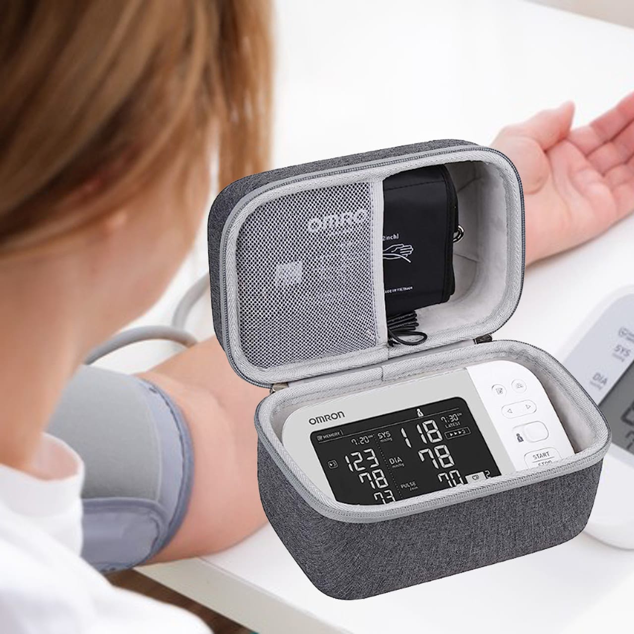 blood pressure monitor case